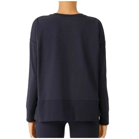 Vince $248 Women's navy blue Crew Neck Sweatshirt XS - Picture 8 of 12